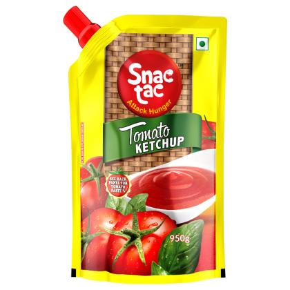 Snactac Tomato Ketchup 950 g (Pouch)